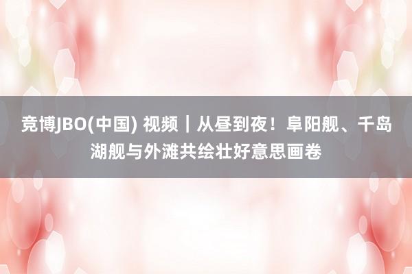 竞博JBO(中国) 视频｜从昼到夜！阜阳舰、千岛湖舰与外滩共绘壮好意思画卷