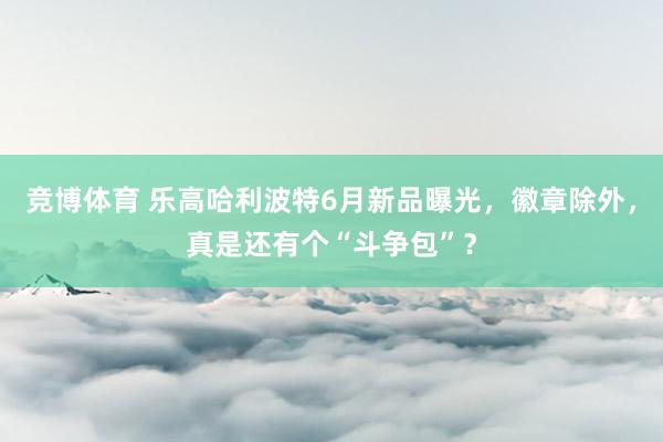 竞博体育 乐高哈利波特6月新品曝光，徽章除外，真是还有个“斗争包”？